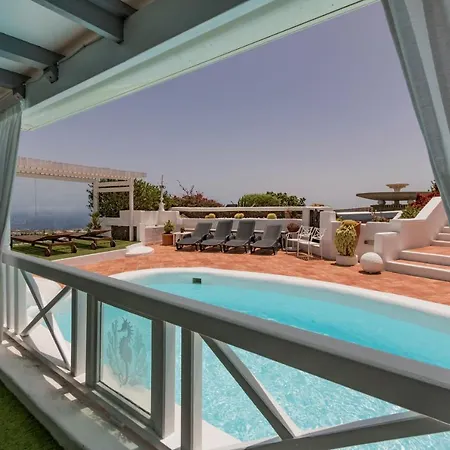 Deluxe Designer Historic Via Lactea, Panoramic Sea Views, Own Private Heated Pool And Subtropical Garden * La Asomada